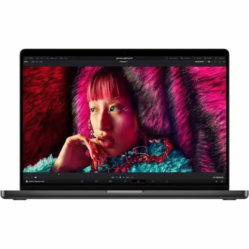 Portátil - Apple MacBook Pro MX2X3E/A 41.1cm (16.2") - 120Hz - Apple - 24GB - 512GB SSD - Español Teclado - Negro - Apple M4 Pro Chip - 3456 x 2234 - Apple - Icosa-core (20 Núcleos) Graphics Processor - Tecnología True Tone, Pantalla Liquid Retina - Cámara Frontal/Cámara Web - 24Horas Duración de pilas - IEEE 802.11ax Wireless LAN Standard